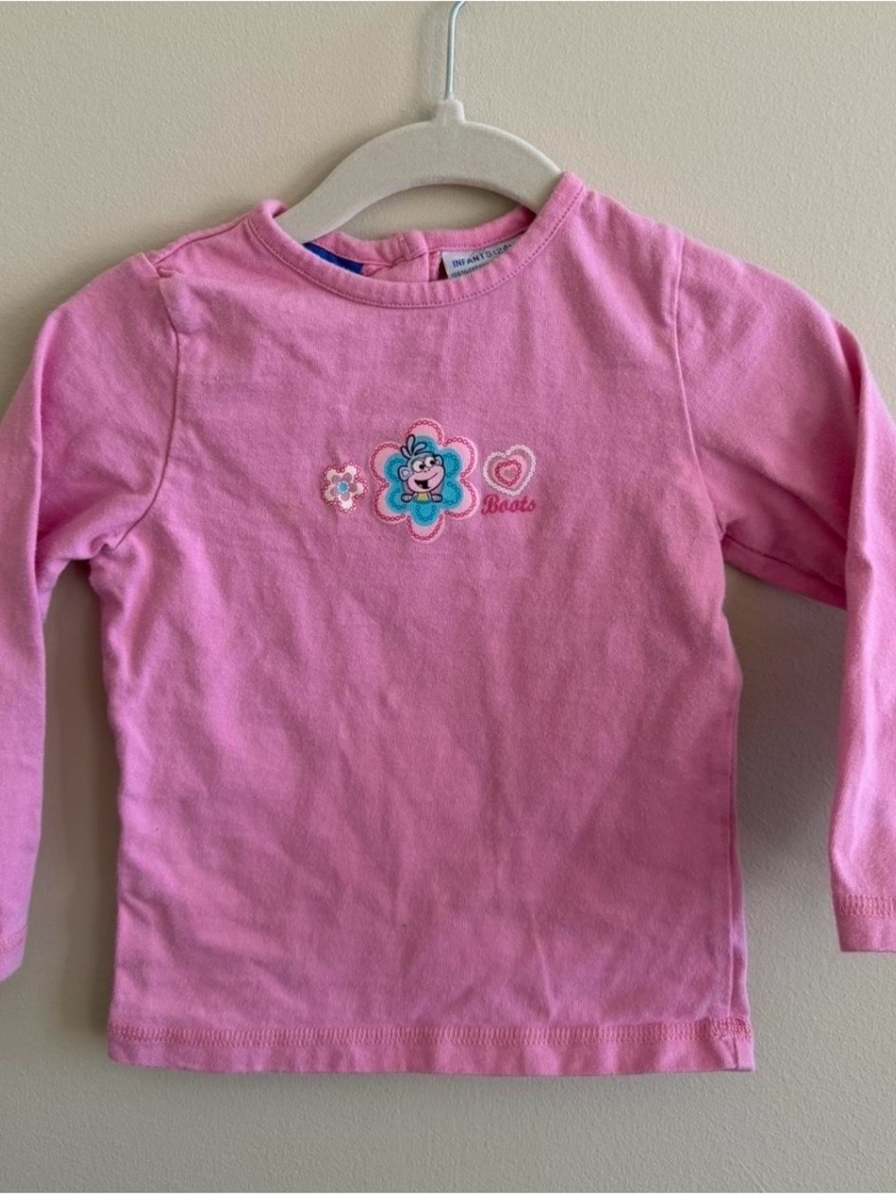 Vintage Dora the Explorer Boots Long Sleeve